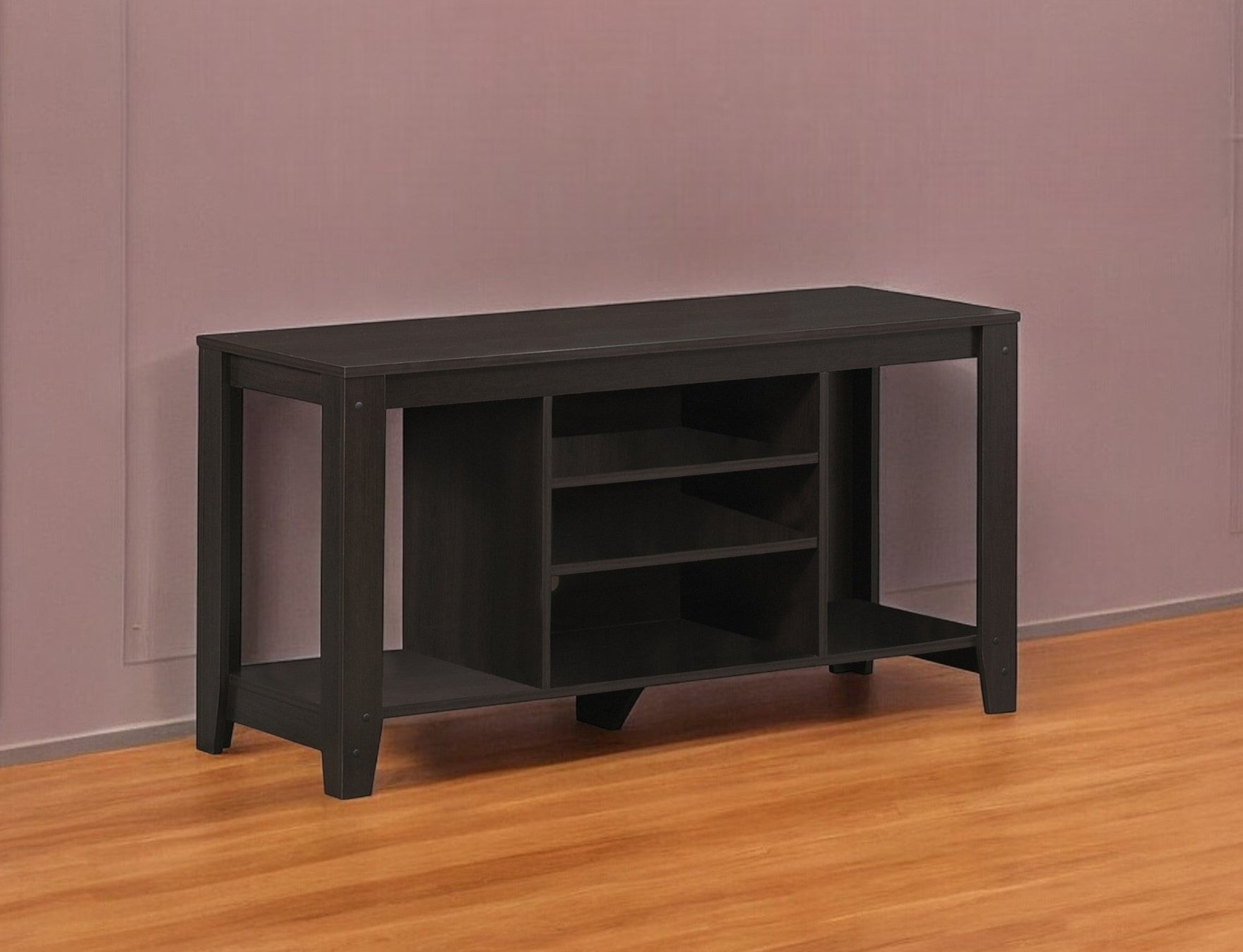 open shelf tv stand