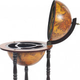 Globe bar cart