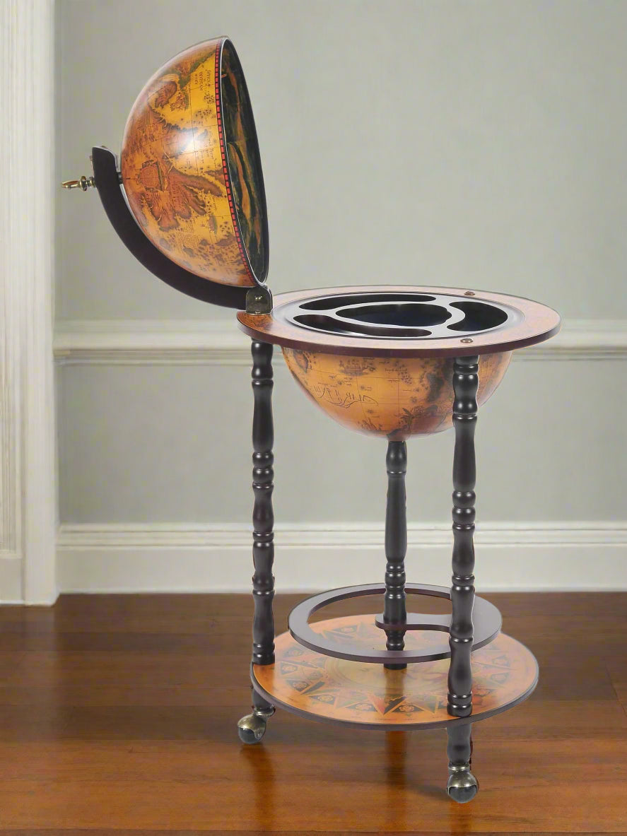 liquor cabinet globe