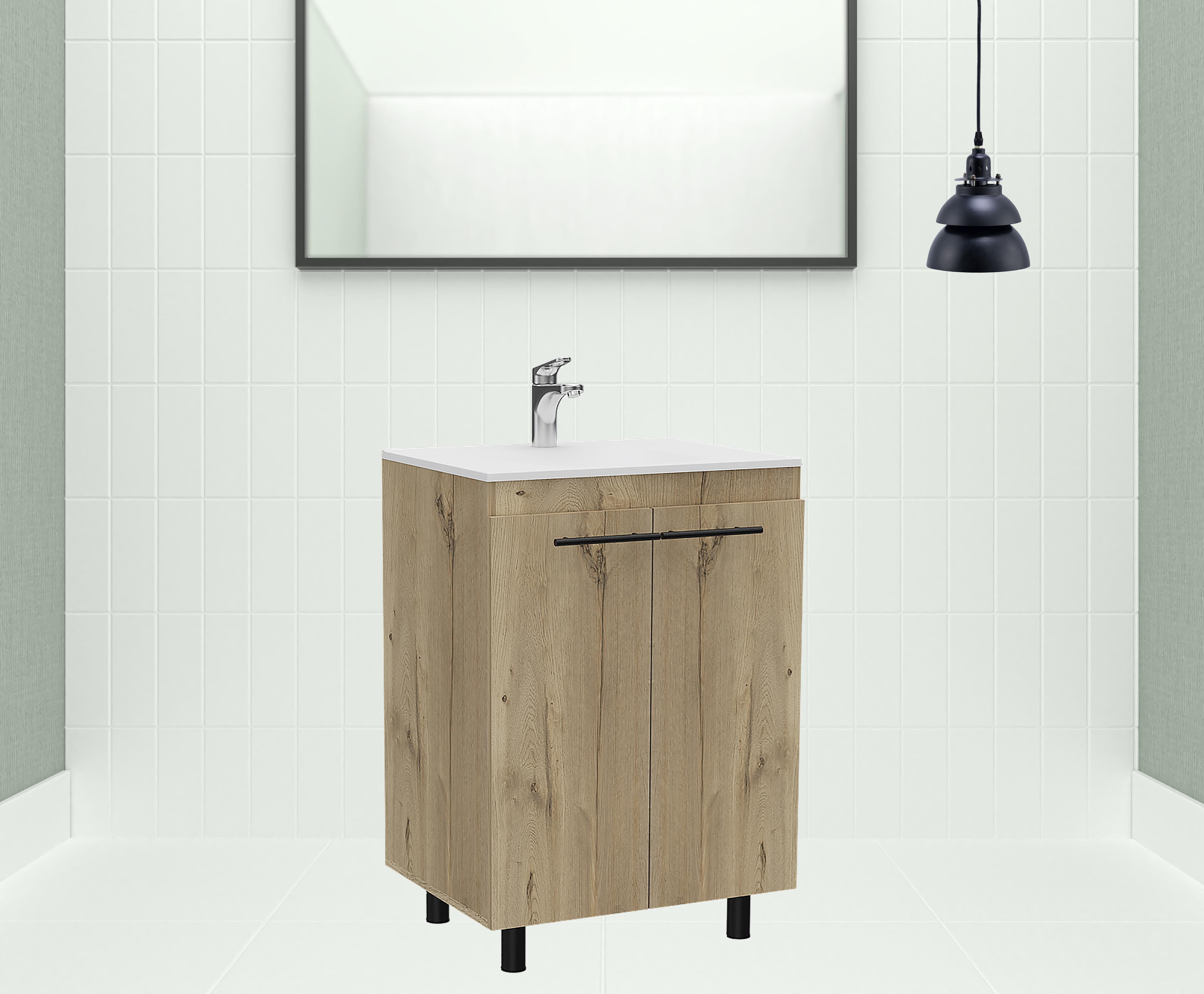 light oak bathroom vanity